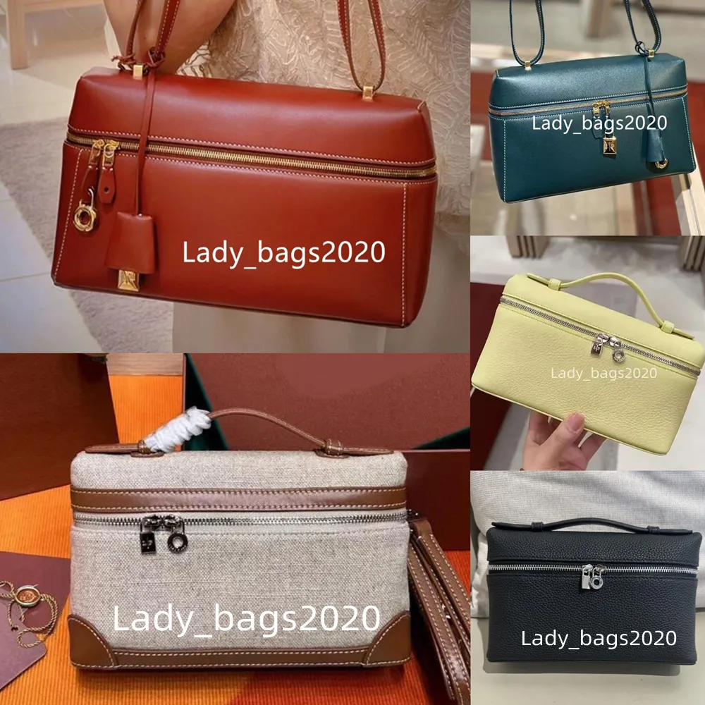 Women Box Bag Makeup Bags Luxury Large Bags Designer Handbag Genuine Leather Handbags Canvas Ostrich Stranded Handbag Two Way Shoulder Crossbody New