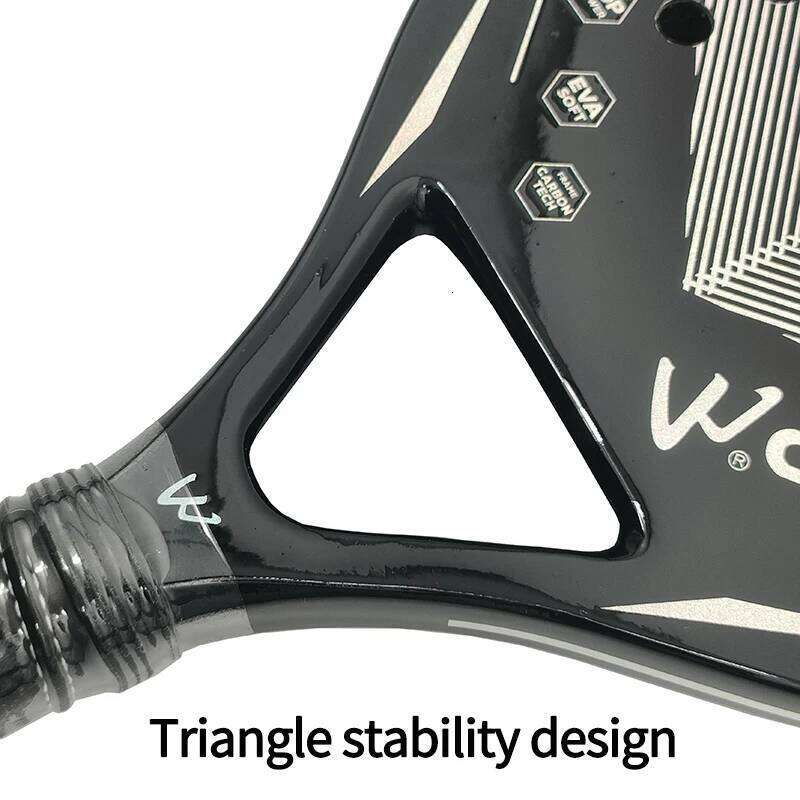 Camewin 3K Beach Full Carbon Fiber Rough Surface Outdoor Sports For Men Women Adult Tennis Racket The New