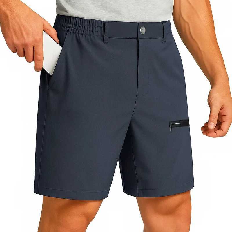 Dress Shorts Men Quick Dry Casual Bermuda Shorts Summer Ice Silk Cooling Business Zipper Fly Formal Shorts Men Work Wear Office XJ250618
