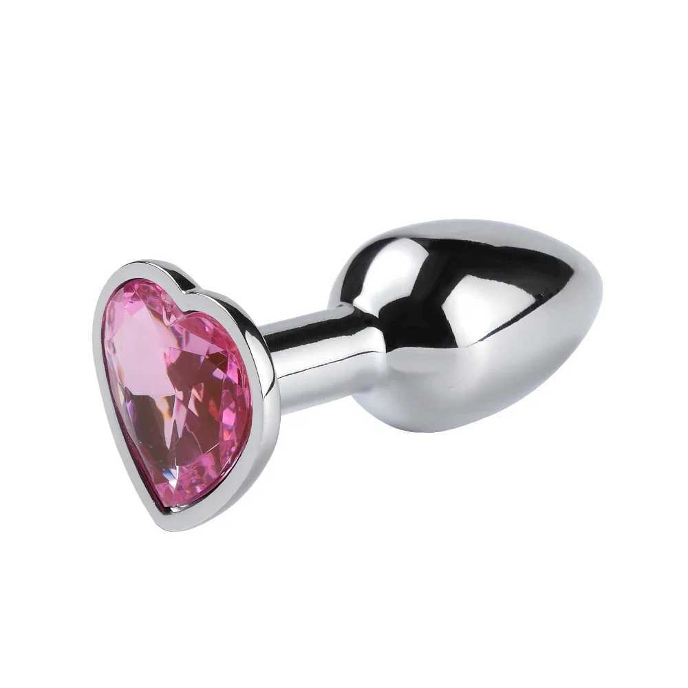 Mini Sexy Jelly Color Metal Anal Plug Anal Dilator for Adult Men and Women Fun Flirting Masturbation Adult Toys Gay W250618