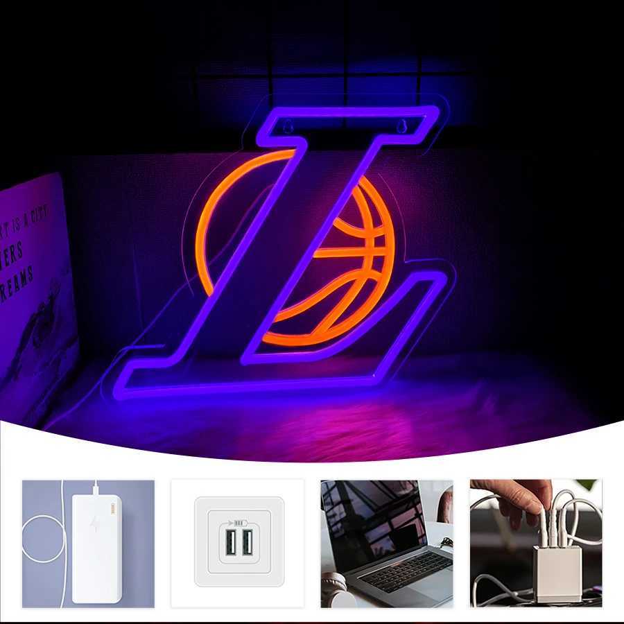 Basketball Led Neon Sign Used For Wall Decor Usb Powered Used For Decor Of Teenagers Rooms Clubs And Sports Training Rooms. Z250618
