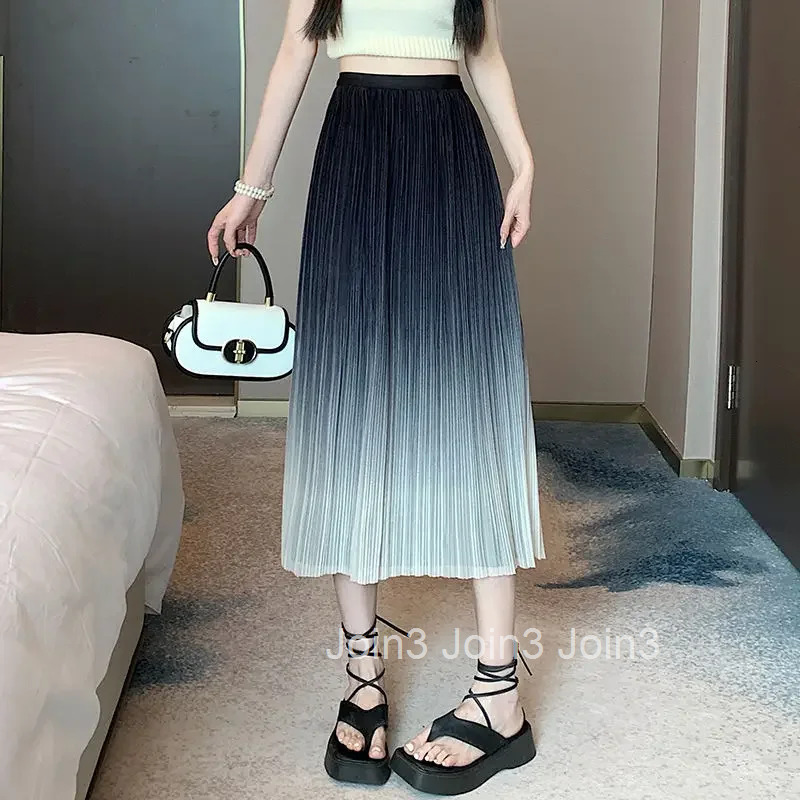 Midi Mesh Woman Skirt Chiffon Skirts for Women Tulle High Waist Streetwear 2025 Trend Vintage Stylish New in V Clothing Sales