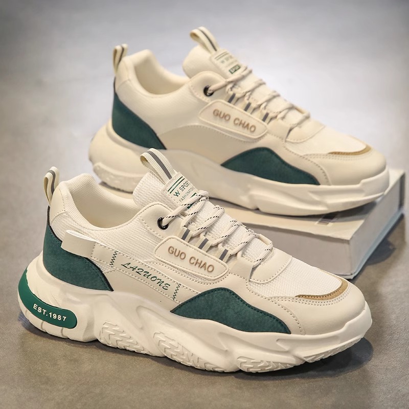 New Summer Thin Mesh Sports Men Casual Shoes S Thick Soled Height Increasing Dad Sneakers Spring Trendy Shoes Ddmysaturn