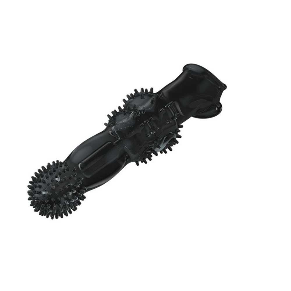 Reusable Condoms Extend 8cm Penis Enlargement Sleeve Vibrator Cock Ring Sex Toys for Men G Spot Vibrating Delay Ejaculation W250618