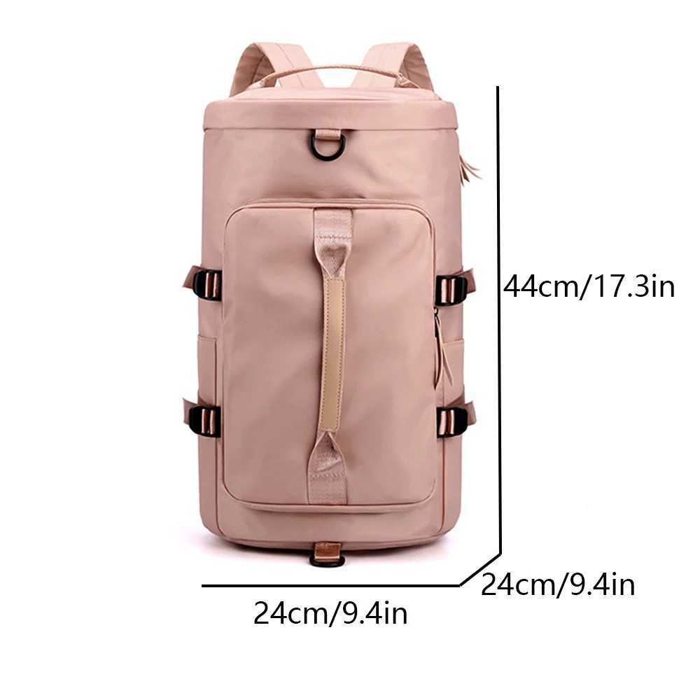 Large Capacity Storage Bag Travel Bag Tote Carry On Duffel Luggage Waterproof Backpack Handbag Oxford Shoulder Women-ll W250618