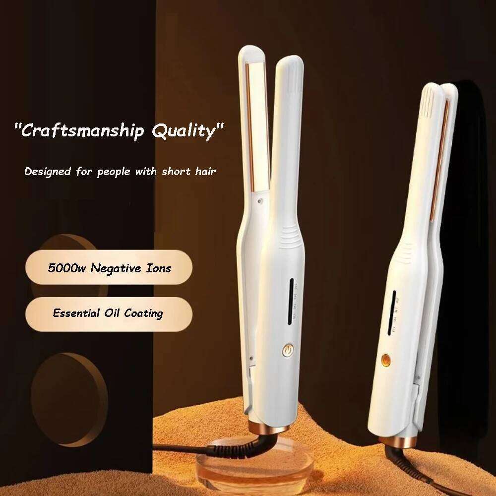 Men's Special Straightening And Curling Short Beard Flat Iron Styling Tool Electric Hair Clamp Straightener