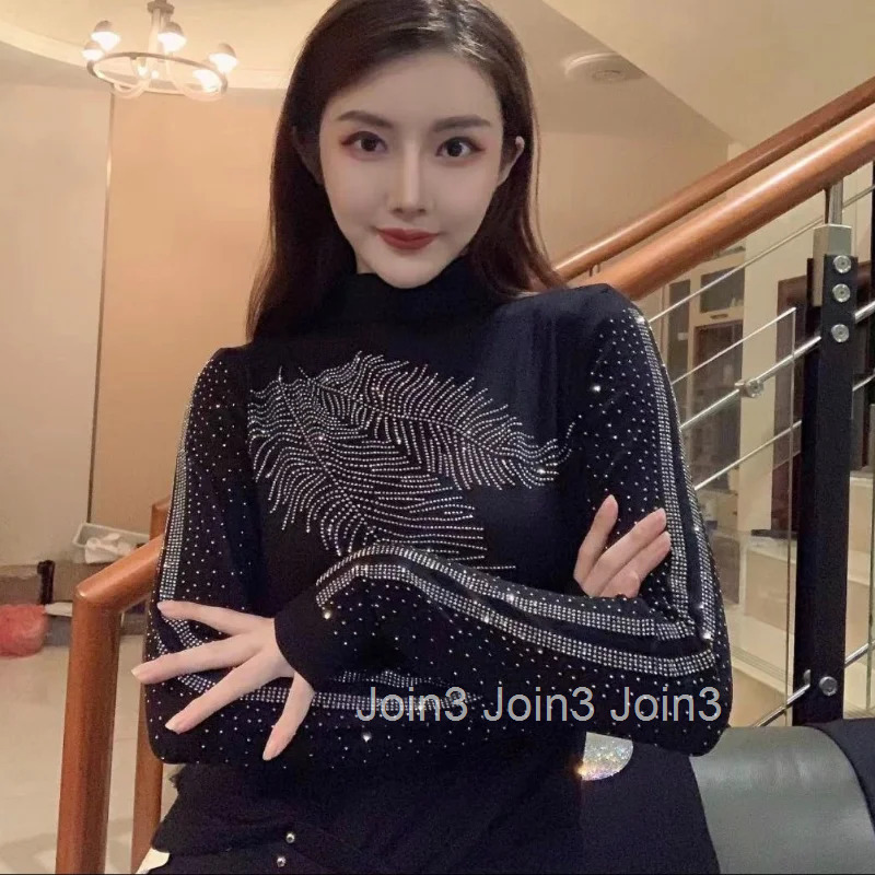 Womens T Shirt Rhinestone Kpop Tees Anime Xxl Clothing Graphic Clothes Kawaii Pulovers Alt Harajuku Cool Top O Y S Shirts Woman
