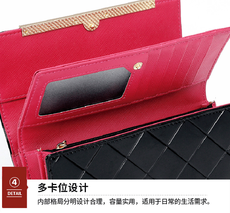 Free Shipping Designer Factory Direct Sale 2025 New Women's Long Wallet Large Capacity Handbag Fashion Cowhide Genuine Leather Luxury Bag One Pie