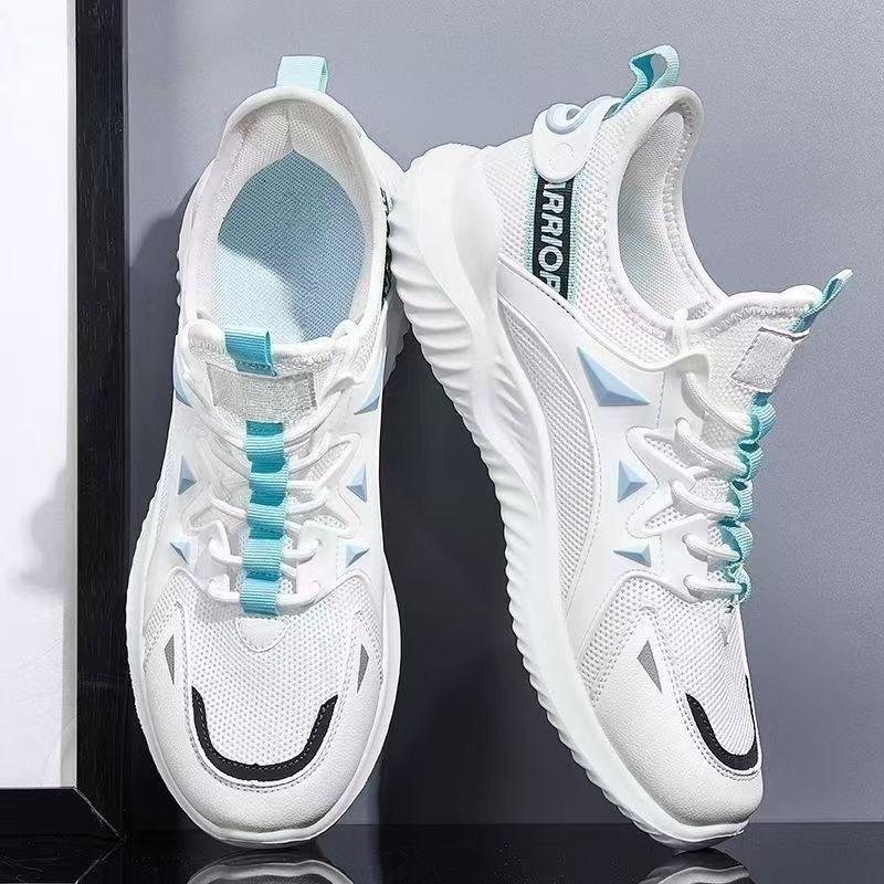 New Summer Mesh Breathable Trendy Versatile Sneakers Solid Color Men S Casual Shoes Casual Shoes Ddmysaturn