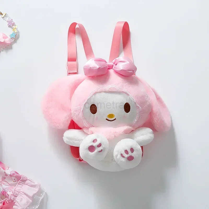 Sanrio Sanrio Cosplay Mymelody Lolita Princess Dress Summer Children Costume Dress Puffy Skirt Suit Cute Girl Birthday Kawaii Gifts XJ250618