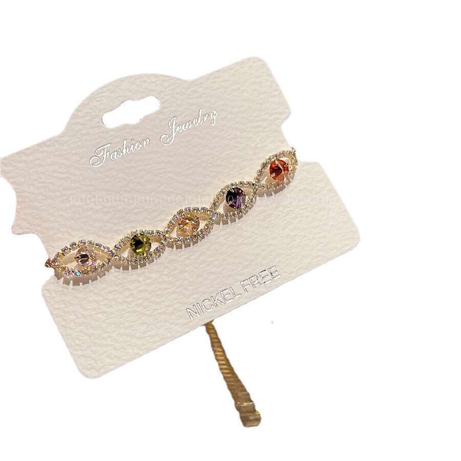 Light Style Colorful Zircon Bracelet 2023 Exquisite Circle Niche Versatile Pull Rope Hand Jewelry
