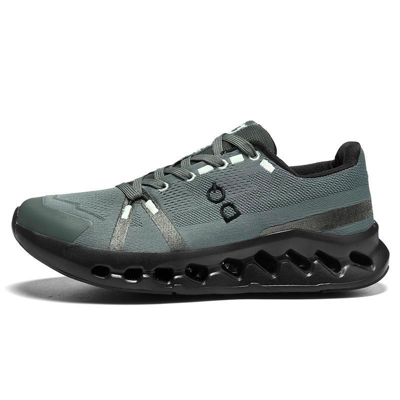 Designer shoes new thick-soled sports shoes for marathon, lightweight, breathable and fashionable, flying woven running shoes, men's sports shoes