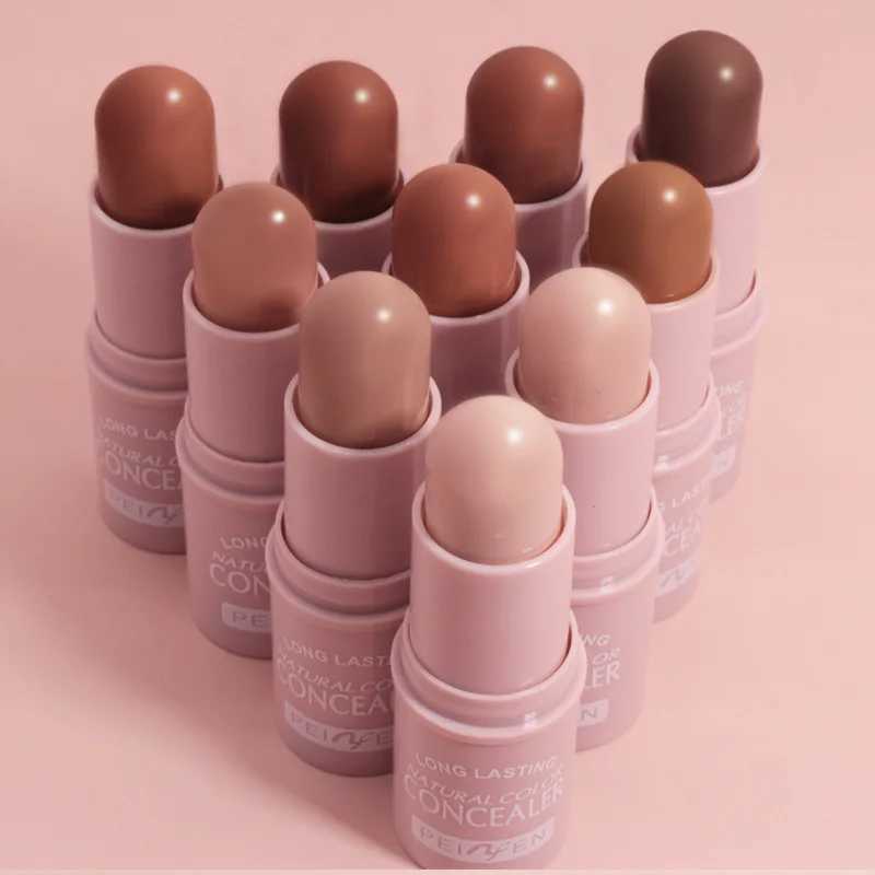 Highlighter Stick Brightening Skin Tone Contouring Natural Stereo Concealer Cream Makeup Base Foundation Multi-Purpose Stick XJ250618