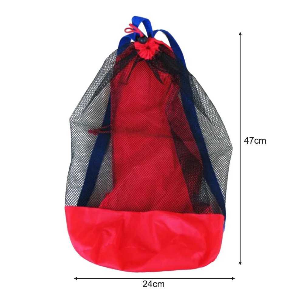 Beach Mesh Toys Storage Bag Swimming Pool Park Children Kids Sand Play Net Bag B250618