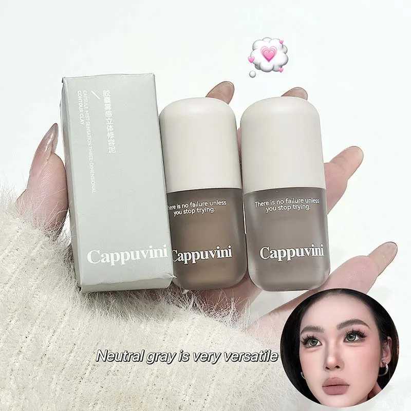 Capsule Matte 3D Contouring Cream Monochrome Natural Three-dimensional Chocolate Brown Nose Shadow Face Contour Stick Makeup XJ250618