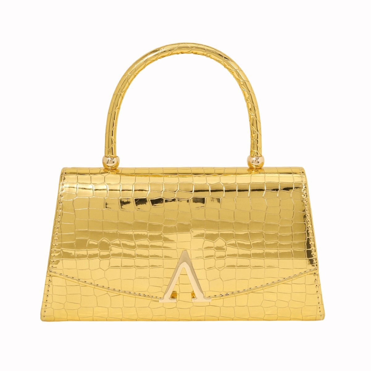 Free Shipping Designer Trendy Women's Handbag Irregular Crocodile Leather Texture Evening Bag Luxury Bag Shoulder Crossbody Bag Manufacturer Supp