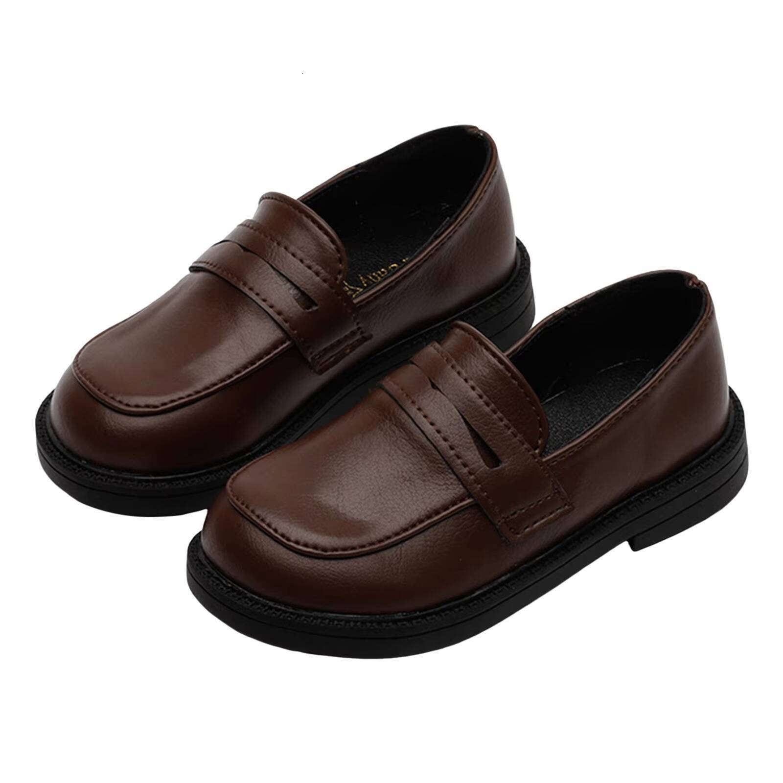 Children's Shoes Ddmyshoesvip Toddler Boys Girls Dress Comfort Lace Up School Shoes Loafer Toddler Little Kid E Black Little Girls Sneakers