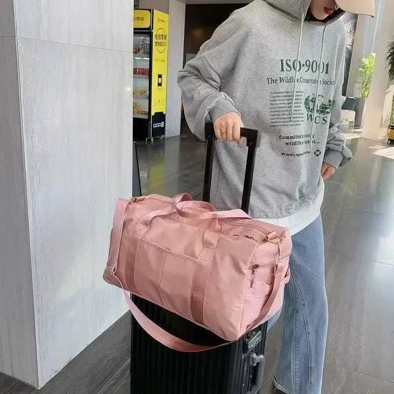 Overnight Weekend Gym Yoga Luggage Bags Women Sport Duffle Bag Travel Handbag Large Capacity Travel Bag Sports Bags W250618