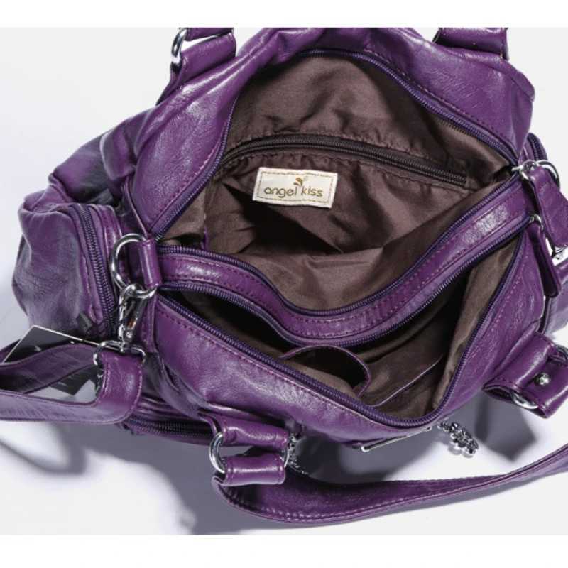 Wen PU Shoulder Handbags Sahel Top-handle Dumpling Pack Crossbody Bags Phe Mey Pack Shoulder Bags Women Large B250618