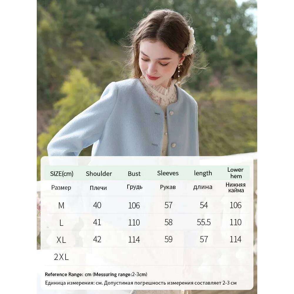 I BELIEVE YOU 2024 Winter French Small Fragrant Cotton Jacket Female New Thick Warm Short Wool Trendy Outerwear Women 2234185460