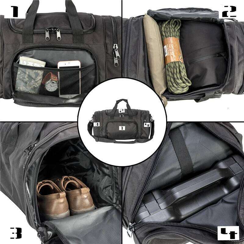 lightweight sports travel duffel and carryon lage gym bag with shoes compartment for women men