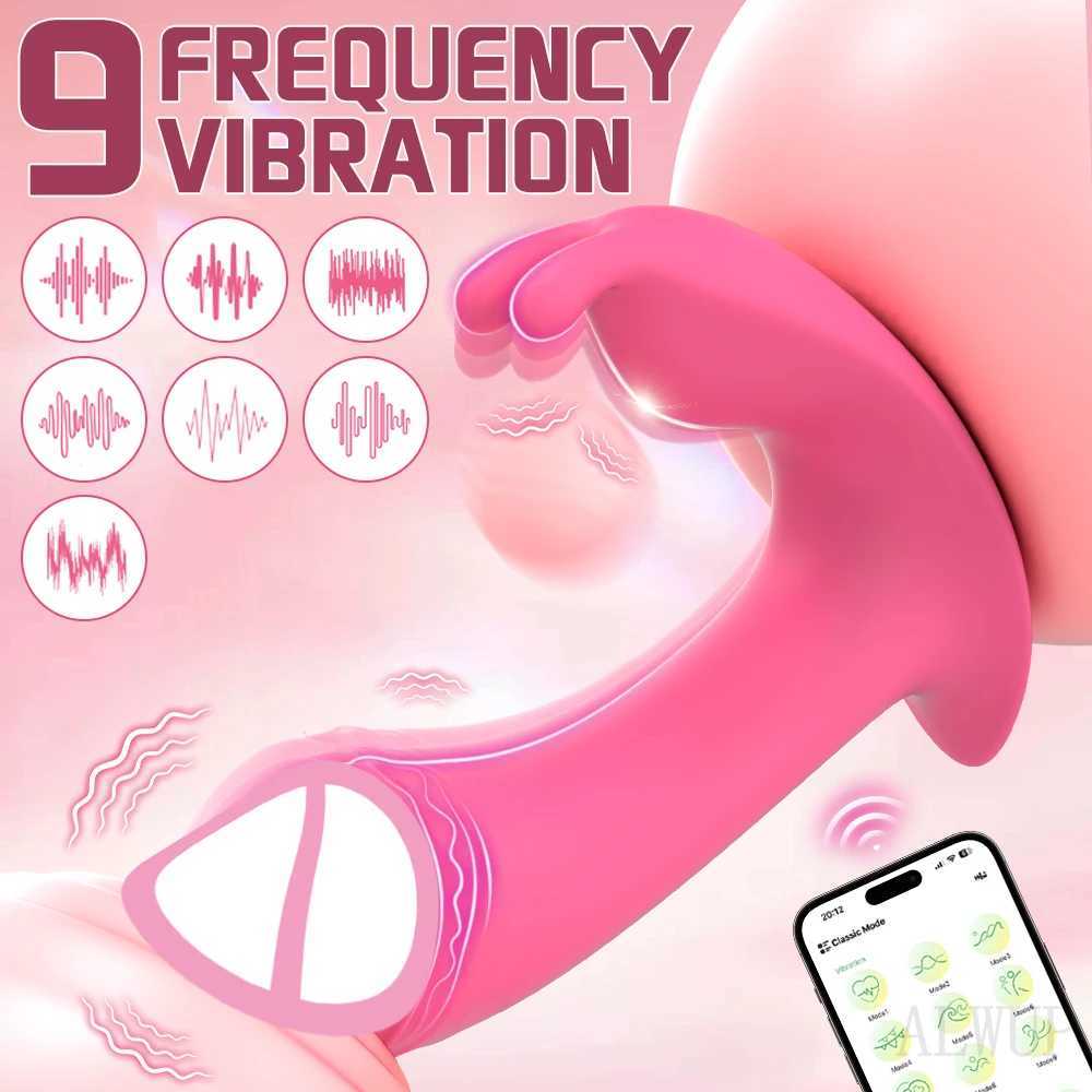 APP Bluetooth Vibrator Dildo for Women G Spot Clitoris Stimulator Wearable Panties Vibrators Sex Toys for Female Masturbation XJ250618