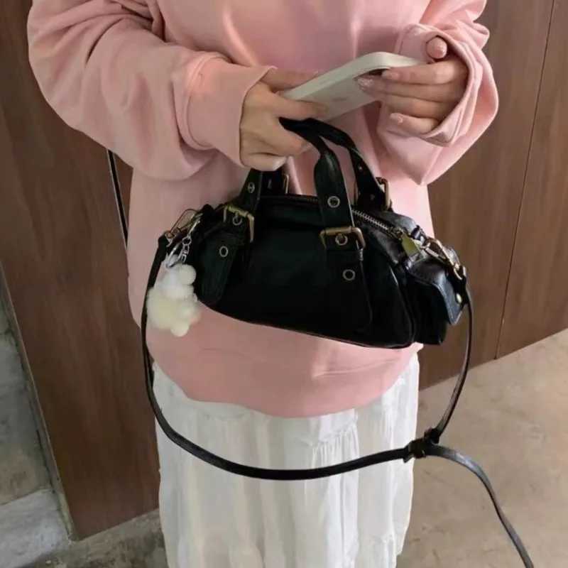 JIAERDI Coffee Handle Y2k Handbag Wen High Street Hot Girls Leather Casual Crossbody Bags Ladies Vintage Messenger Bag B250618