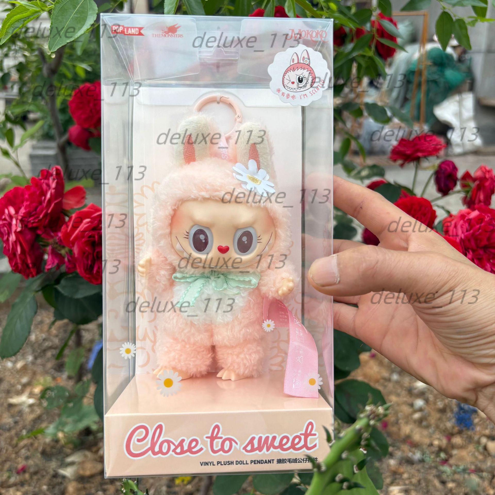 LABUBU 3.0 Third Generation Blind Box Vinyl Face Plush Doll Toy Keychain