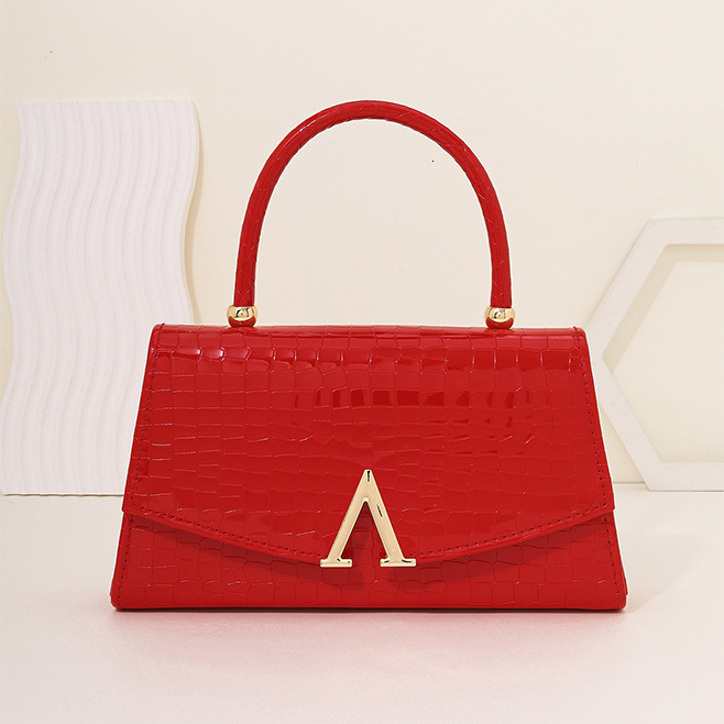 Free Shipping Designer Trendy Women's Handbag Irregular Crocodile Leather Texture Evening Bag Luxury Bag Shoulder Crossbody Bag Manufacturer Supp
