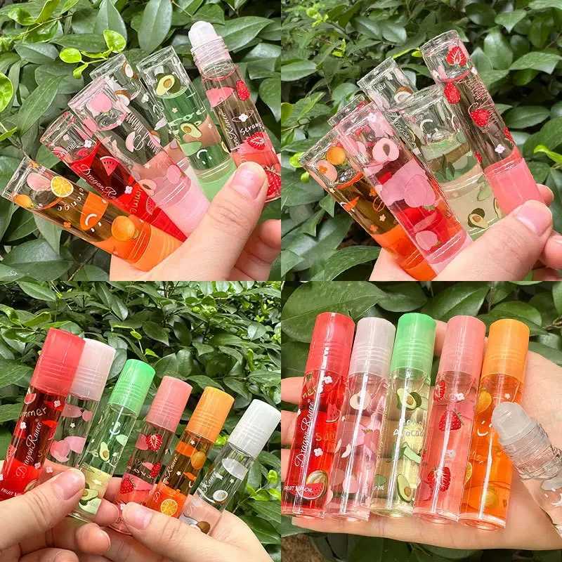 6 Colors Glass Lip Oil Mirror Water Lip Gloss Lip Glaze Transparent Liquid Lipstick Lipgloss Moisturizing Makeup XJ250618