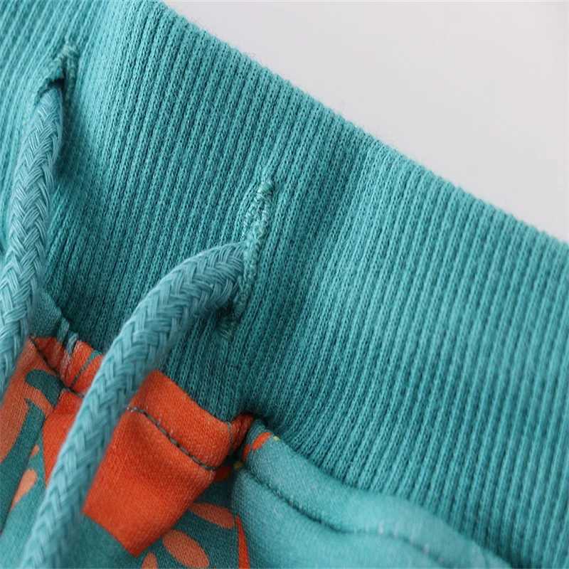 Jumping Meters 2-7T Summer Crab Boys Shorts Animals Print Drstring Baby Girls Short Pants Animals Childrens Kids TrousersC250617