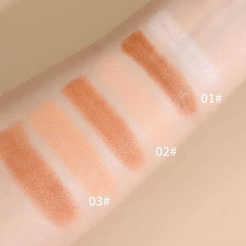 Double Head Highlight Pen High Quality Makeup Base Foundation Stick Contouring Stick for Three-dimensional Nose Bridge Shadow XJ250618