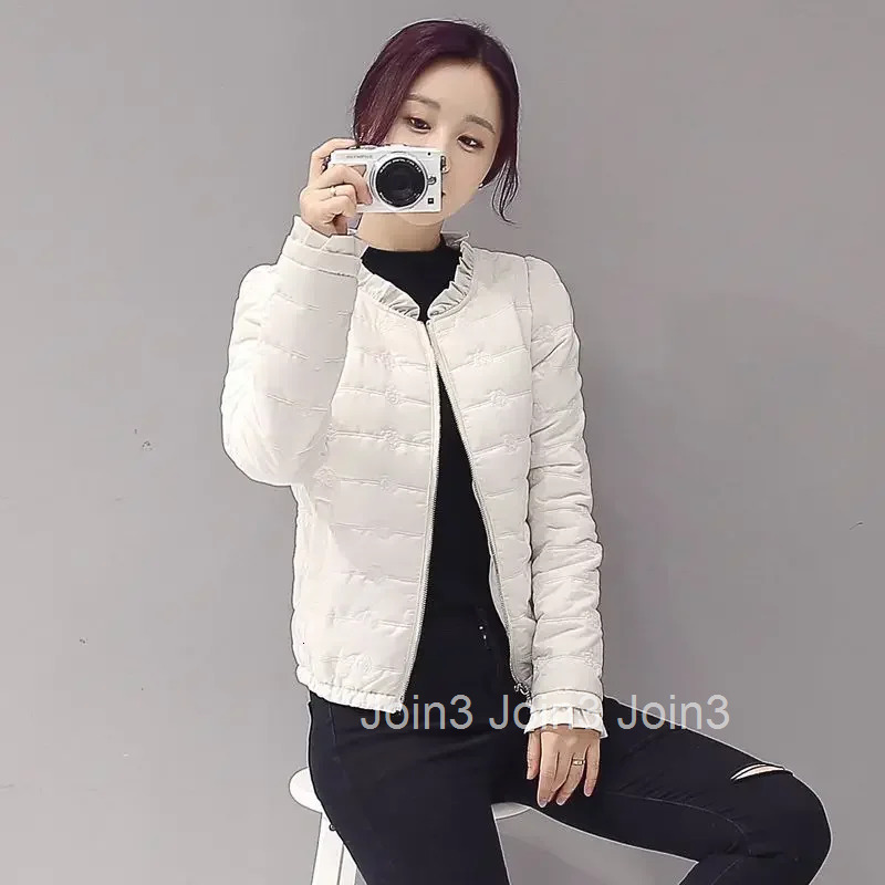 Down Coats for Women Zip-up Jackets Slim Fit Demi-season Fashion 2025 New in Outerwears Parkas Woman Cheap Cold Outdoor Clothes