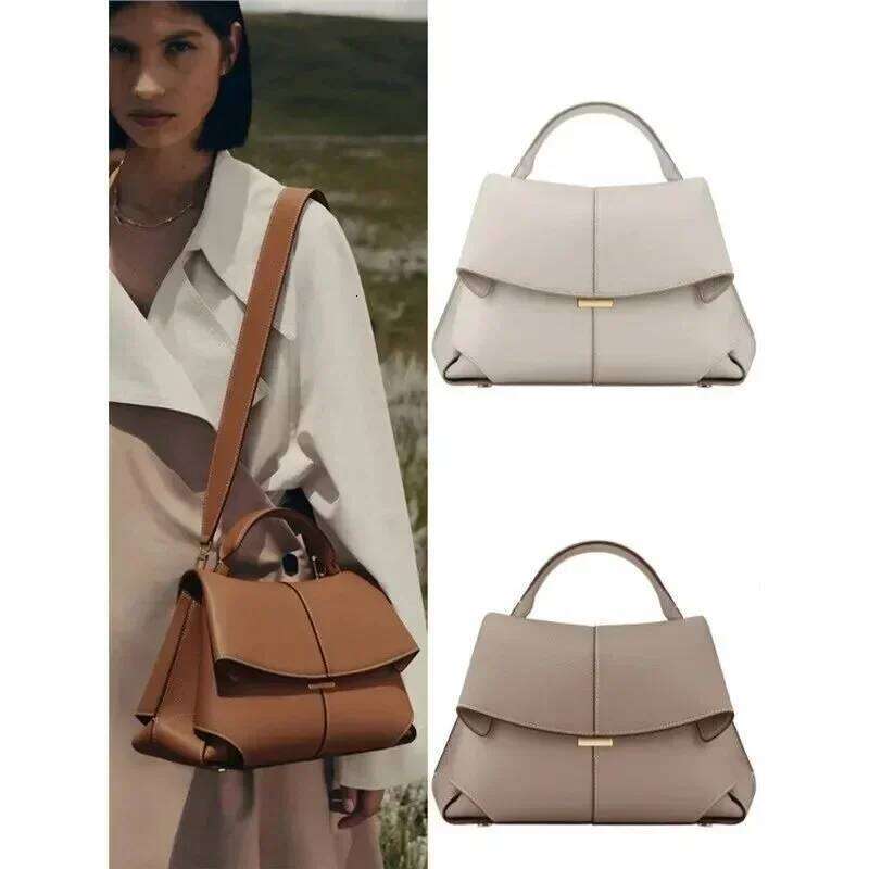 Simple Atmosphere Handbag Brand Casual Bags High Quality Pure Color Shoulder Crossbody Ladies Bag