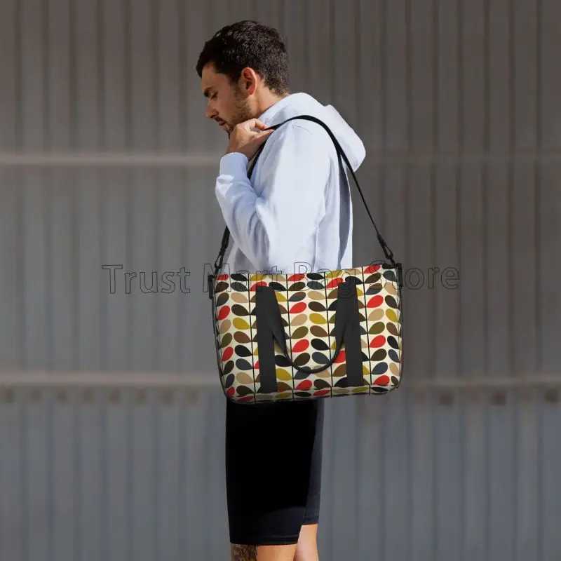 Multi Stem Orla Kiely Folio Travel Duffle Bags Waterproof Weekender Overnight Bag Carry on Shoulder Tote Bags for Sport Gym Yoga W250618