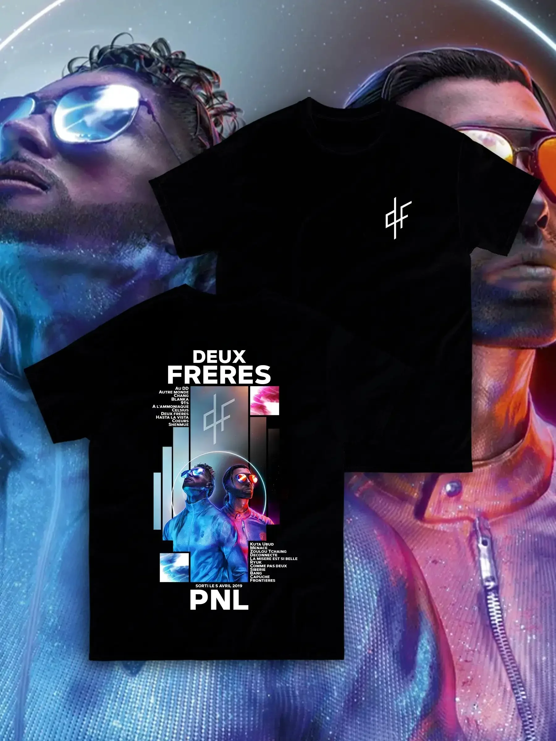 Men TShirt Album French Rapper Graphic Print Women T-shirt Hip Hop Fashion Short Sleeve Tee Shirt Streetwear
