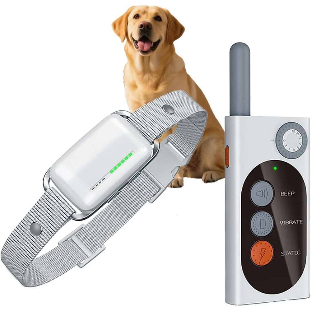 Dog Training Collar with Voice Recording - 3300FT Remote, 3 Modes (Beep/Vibration/Shock), IPX7 Waterproof, Rechargeable, Adjustable for Small to Large Dogs