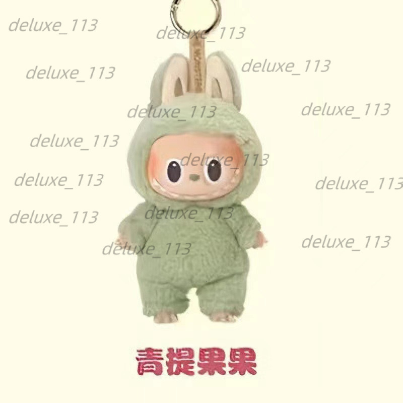 Bubble Labubu Aron Vinyl Face Blind Box Plush Doll Toy Pendant Figurine Gift