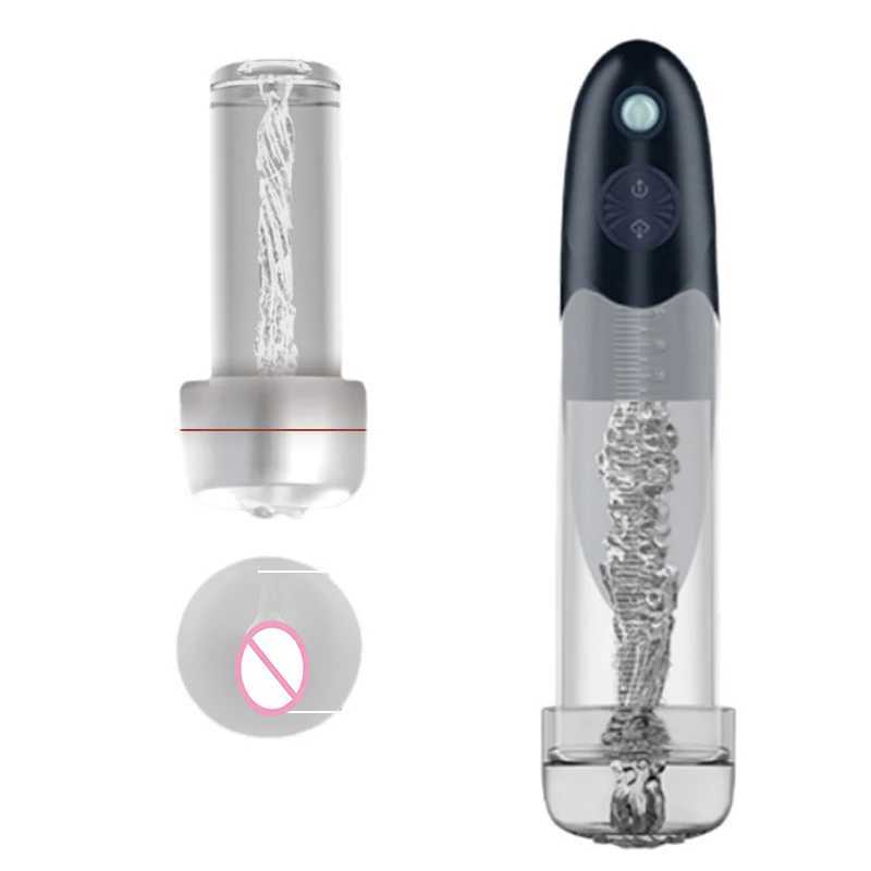 Electric Penis Extender Enlarger Pump - Adult Toys Penis Enlargement Extend Vacuum Pussy Pumps Male Masturbator Sex Toys for Men W250618