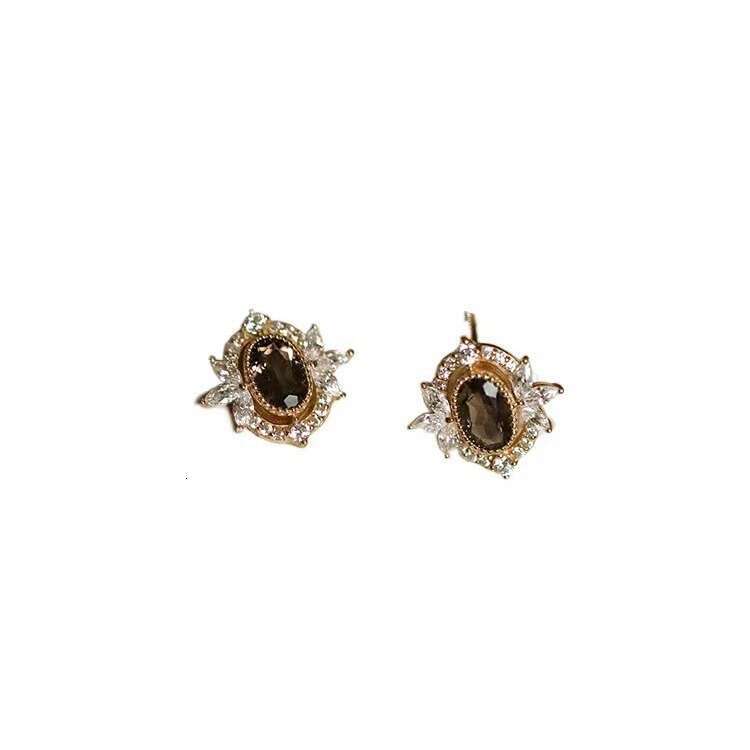"Marie de Pompadour" Bestselling Exquisite Natural Citrine Plated Light Earrings