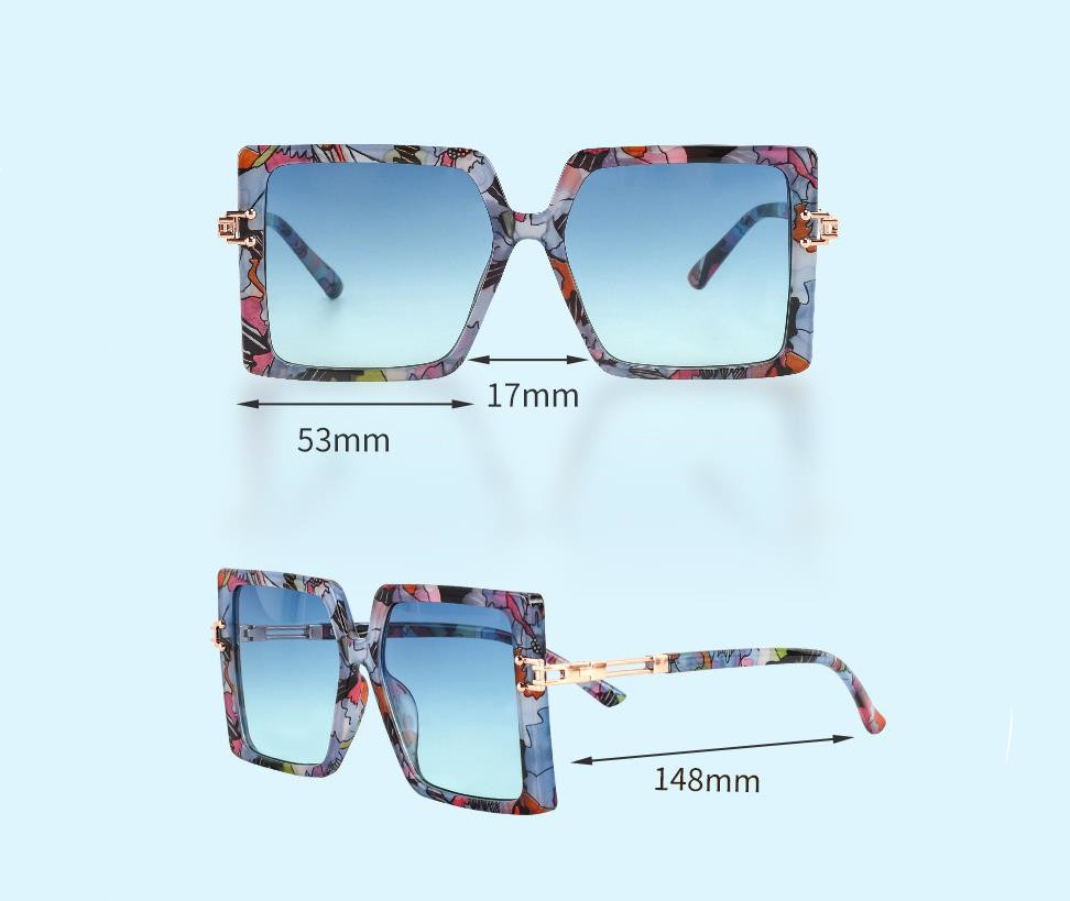 Designer Sunglasses For Women Men Fashion Sunglasses Luxury Polarized Lens Goggle Pilot PC Frame Oversized UV400 Eyewear Luxury Style Sunglasses DZ02