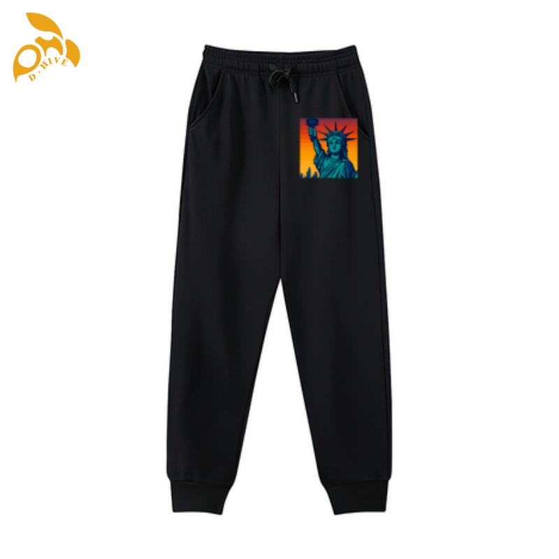 Free Shipping Design summer designer-customized DIY Men's Pants polyester men's trousers with exquisite patterns outdoor size S-XXL from US