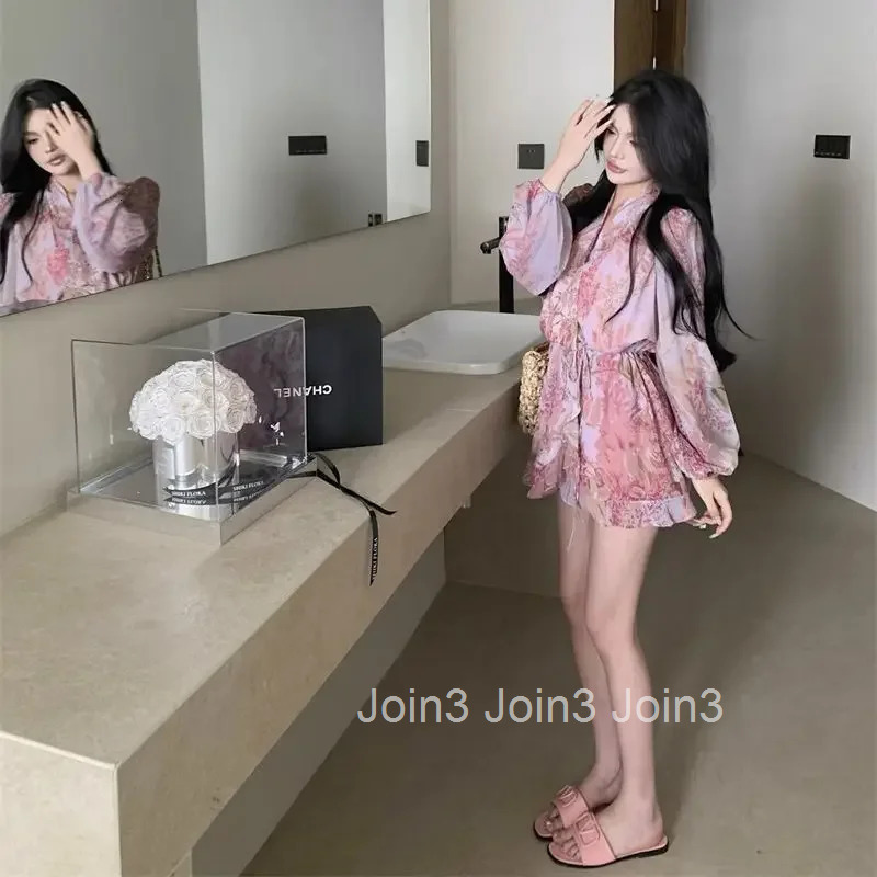 Female Dress Short Mini Womens Long Sleeve Dresses A Line Korean Style Trendy Beach Elegant Party 2025 Fashion Xxl Clothing Y2k