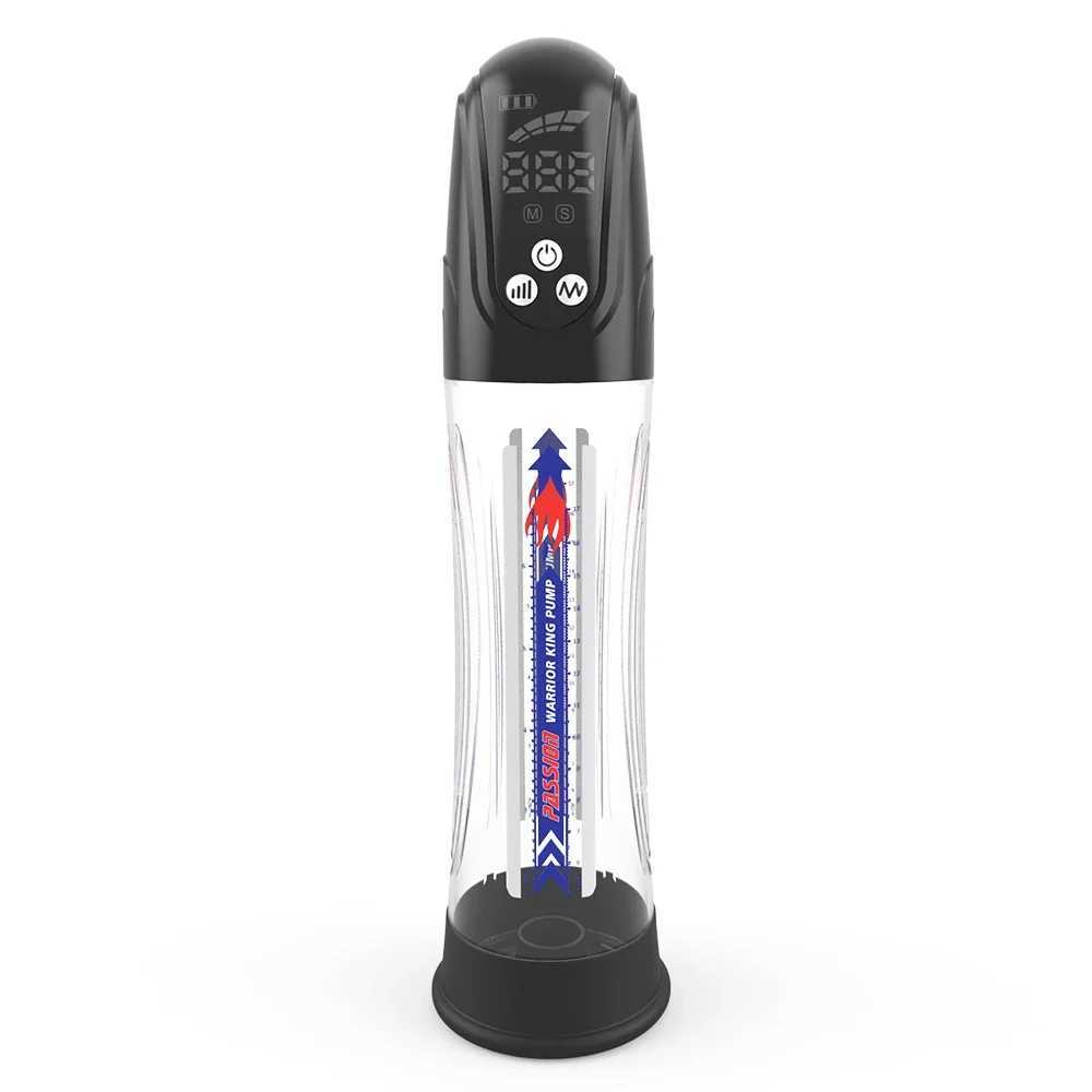 Air Water Extender Vacuum Pump Electric Penis Pump Male Masturbator Dick Extender Penis Enlargement Pump Trainer Sex Toy for Men W250618