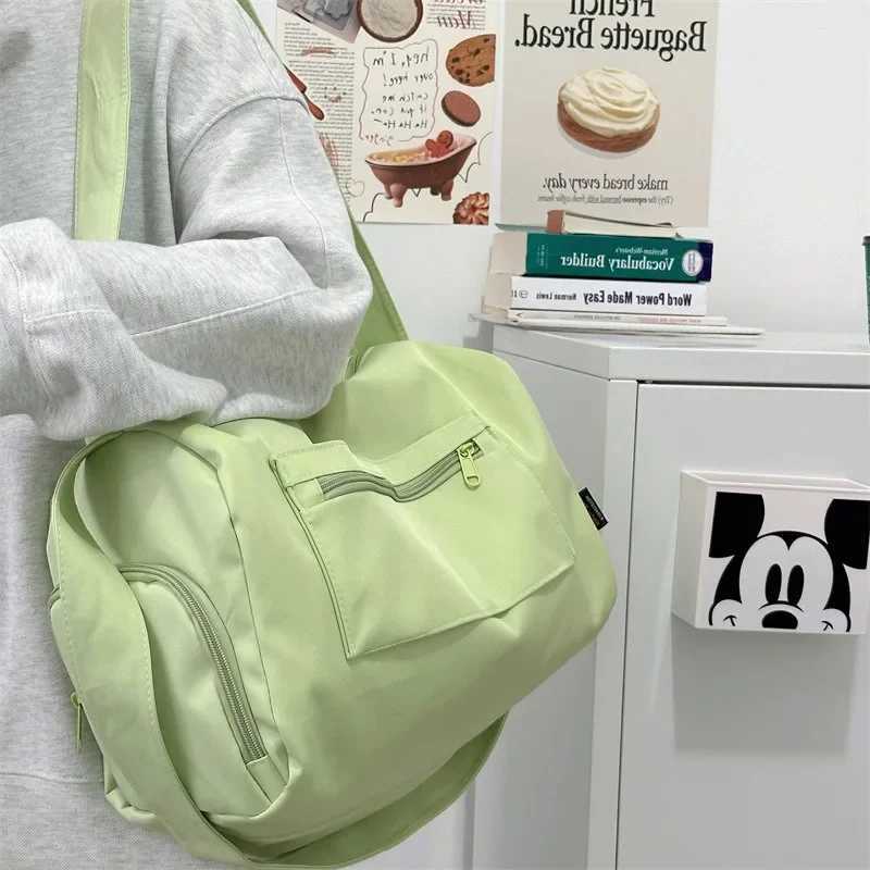 Fashion Woman Handbag Large Crossbody Canvas Shoulder Messenger Bag Travel Tote Bags for Women Sports Yoga Satchels Handbag W250618