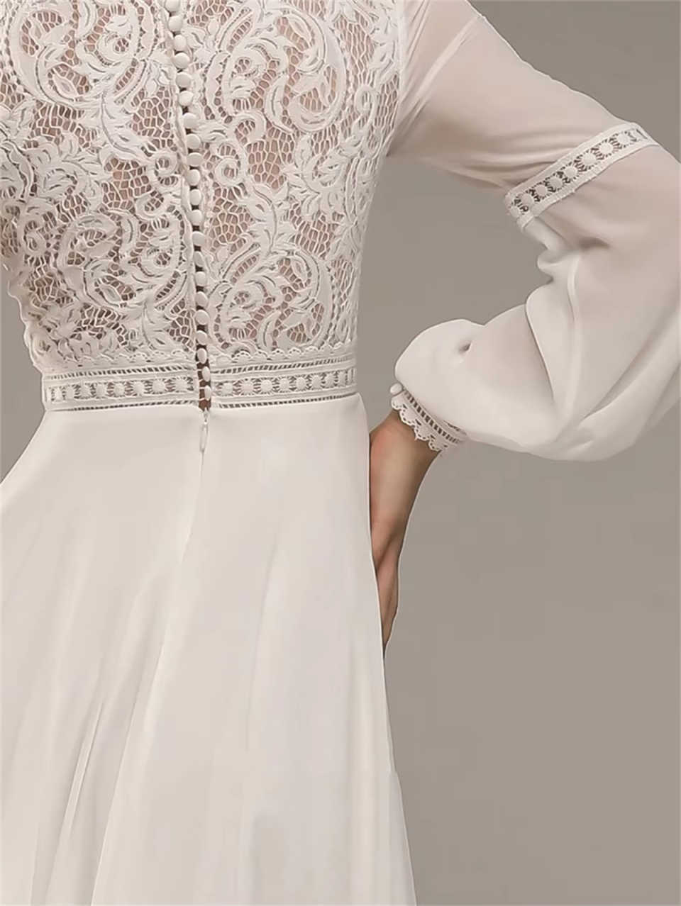 Exquisite Lace Wedding Dress A-Line Sleeveless Bride Gowns With Deep V-Neck Appliques Sweep Train Illusion New Gown Vestidos De Novia
