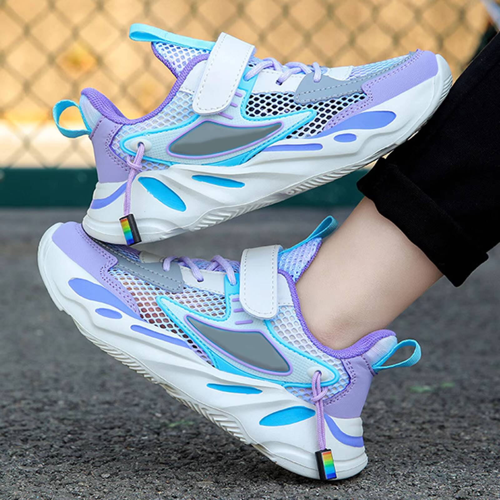 Ddmyshoesvip Breathable Mesh Kids Sneakers Lightweight Boys Casual Running Shoes Children's Shoes Stylish Footwear Girls Size