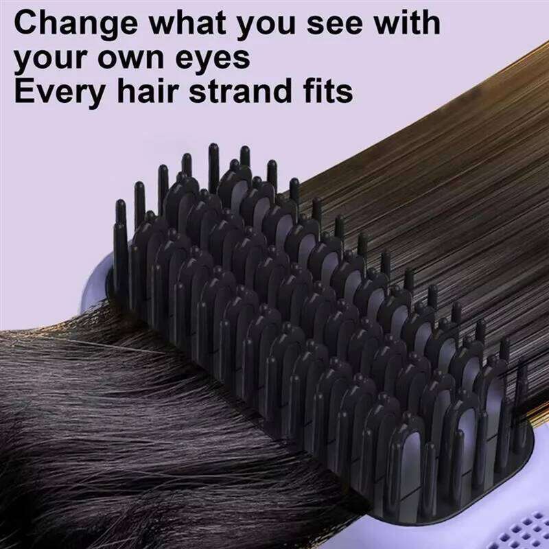 A07R Professional Hair Straightener Electric Hot Comb, Quick Heating, Multifunctional Hairstyle Brush For Personal Care