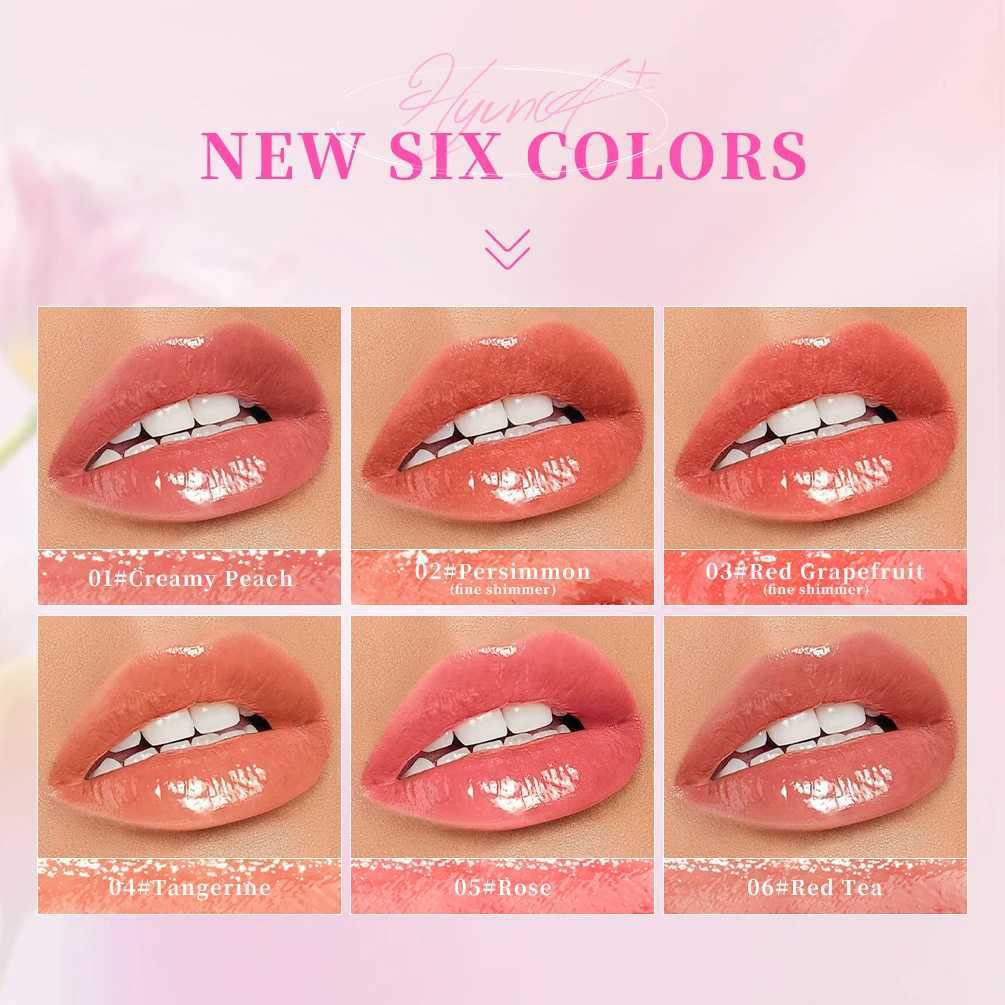 QIBEST Mirror Lip Gloss Liquid Lipstick Watery Clear Lip Glaze Moisturizing Lasting Lip Glaze Non-Sticky Plump Lip Tint Makeup XJ250618