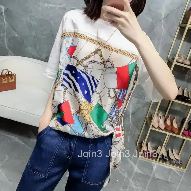 Tops Woman Short Sleeve Cotton Summer Outfit T Shirt for Women Baggy 2025 High Quality Korean Reviews Clothes Clearance Y2k Many
